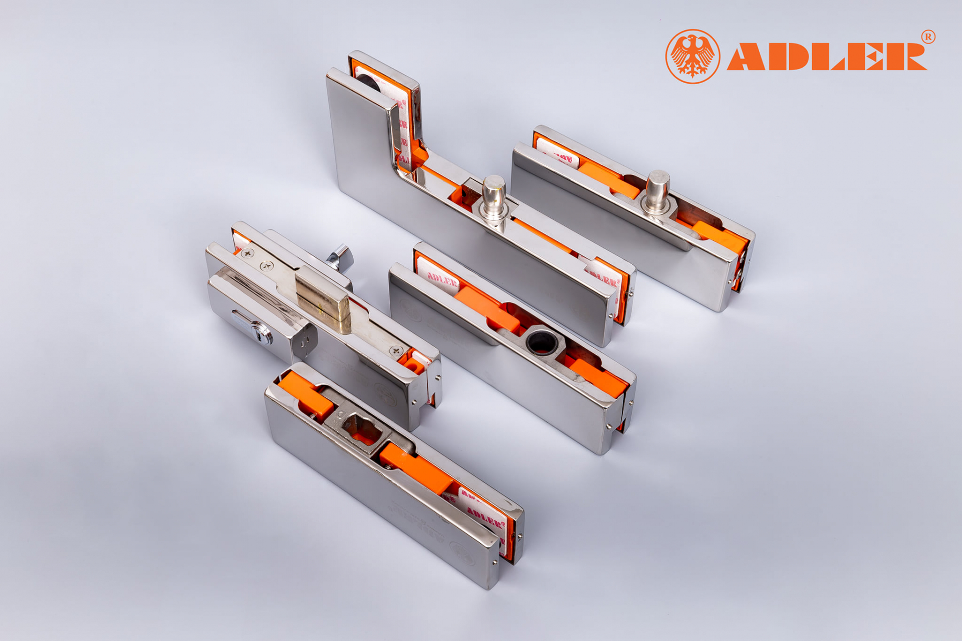 BỘ PHỤ KIỆN KẸP KÍNH THỦY LỰC ADLER