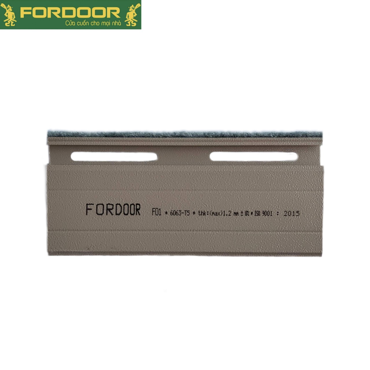 CỬA CUỐN KHE THOÁNG NAN NHÔM FORDOOR F01