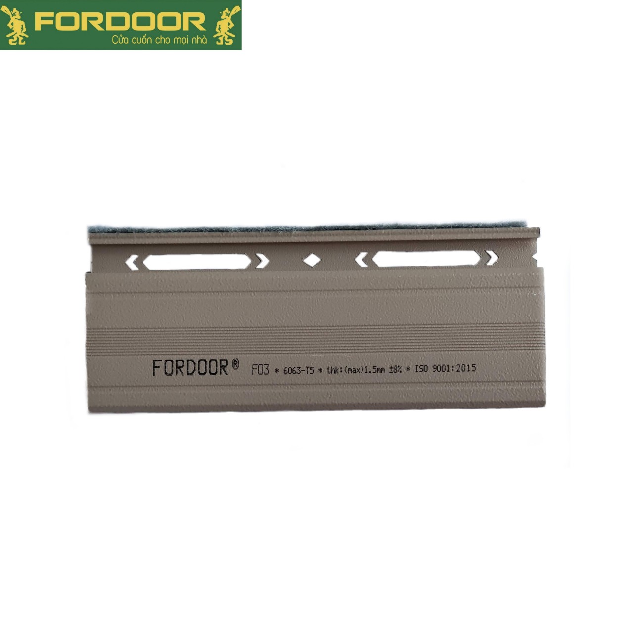 CỬA CUỐN KHE THOÁNG NAN NHÔM FORDOOR F03