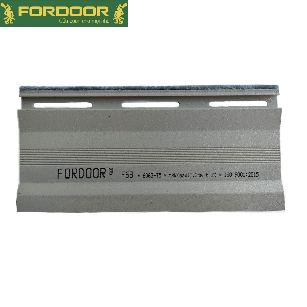 CỬA CUỐN KHE THOÁNG NAN NHÔM FORDOOR F68