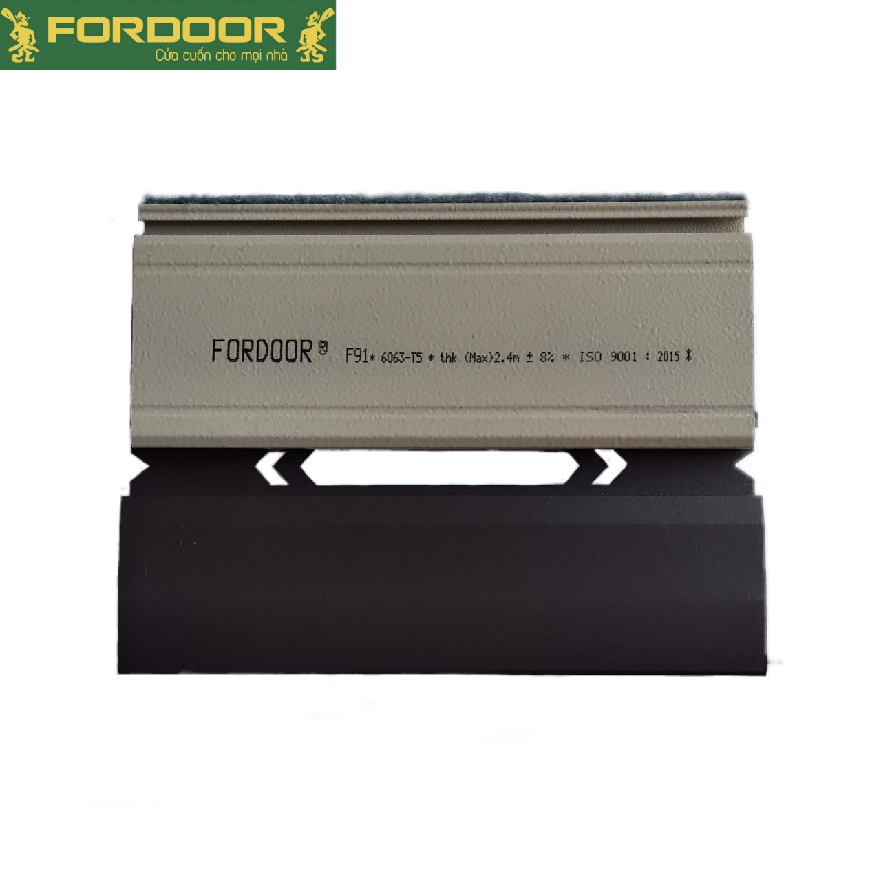 CỬA CUỐN KHE THOÁNG NAN NHÔM BẢN KÉP FORDOOR F91