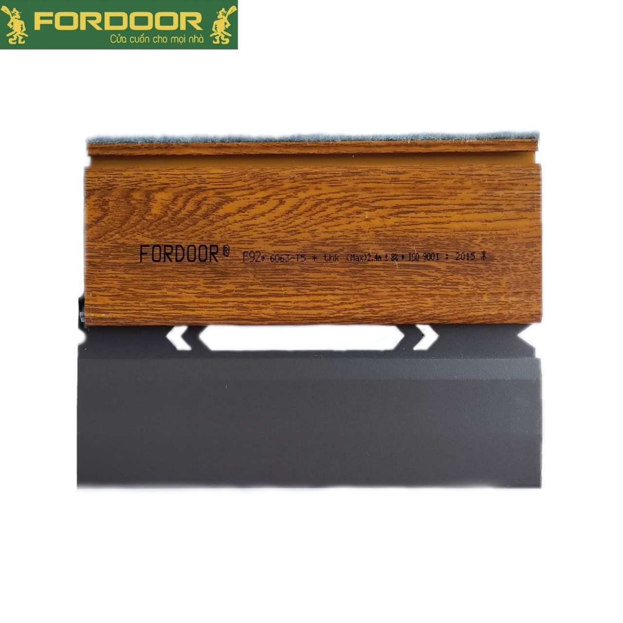 CỬA CUỐN KHE THOÁNG NAN NHÔM BẢN KÉP FORDOOR F92
